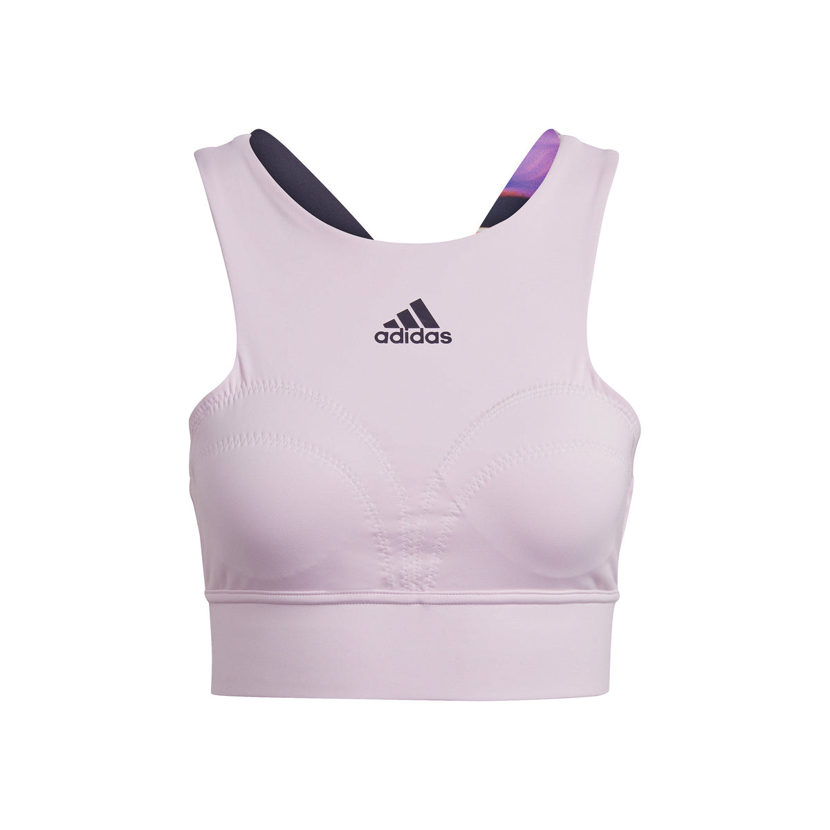 adidas US Series Cropped Sportovní podprsenka Dámy - růžová