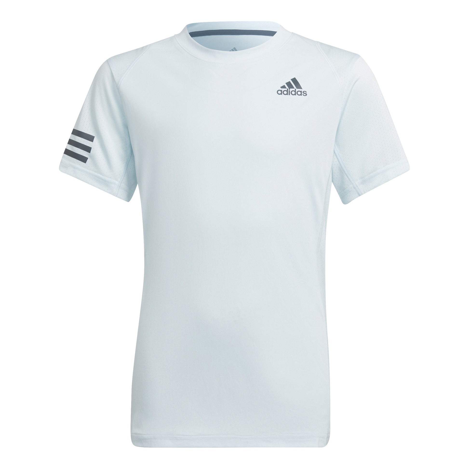adidas Club 3 Stripes Tričko Chlapci - světle modrá,