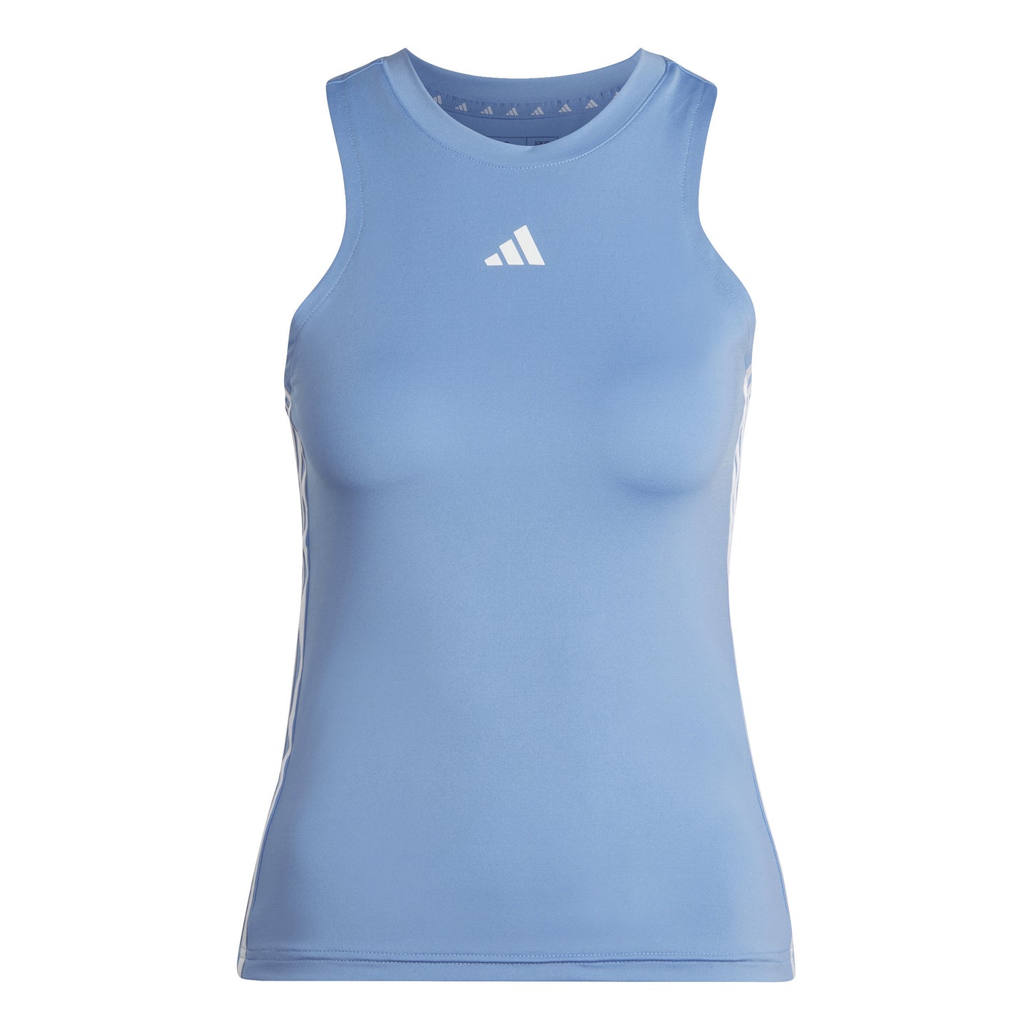 adidas Training  Regular 3-Stripes Sportovní tílko Dámy - světle modrá, bílá