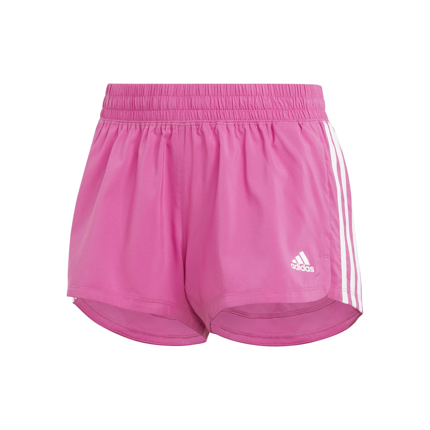 adidas Pacer 3-Streifen Woven Šortky Dámy - růžová, bílá
