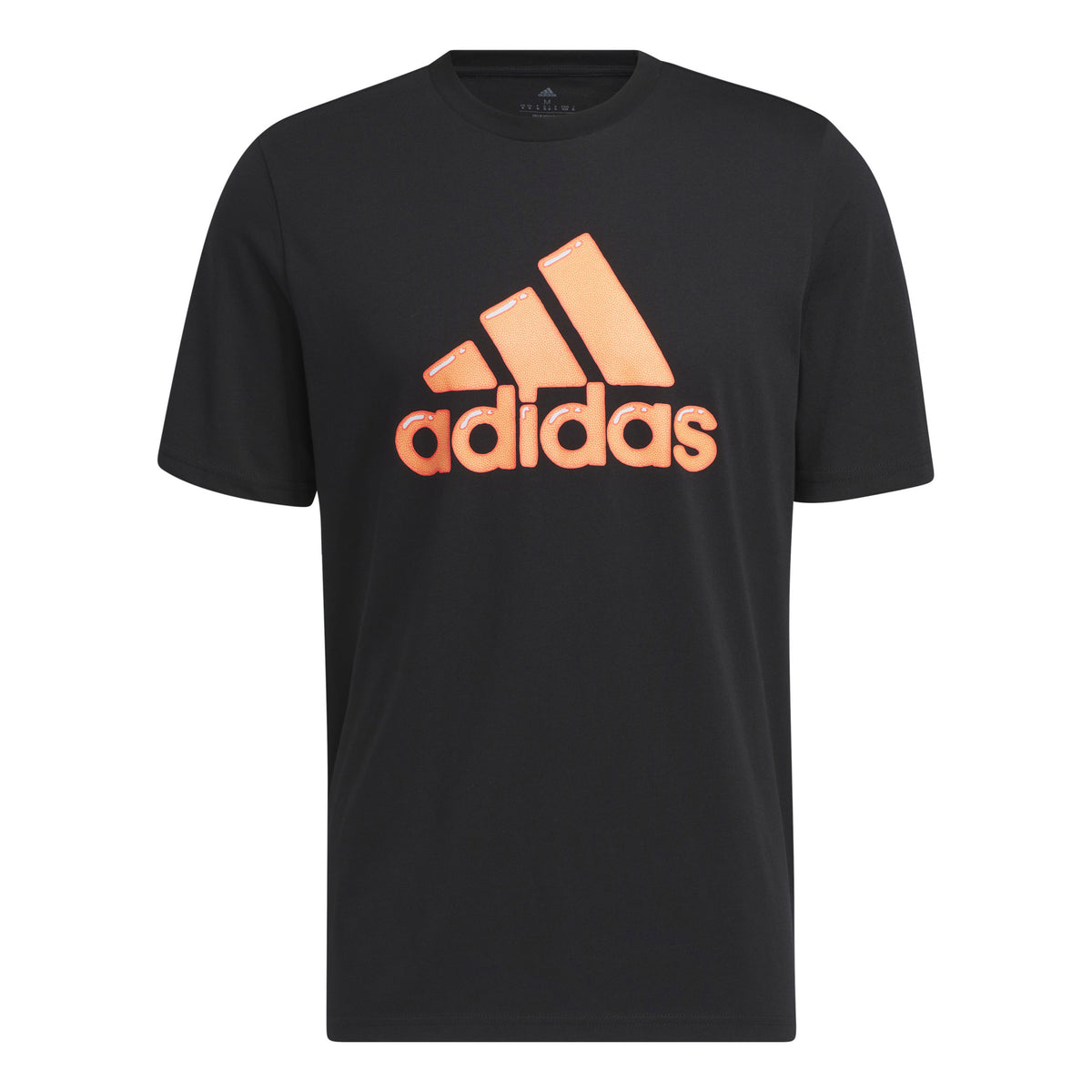 adidas Logo Pen Fill - Sportswear Graphic Tričko Muži - černá, oranžová