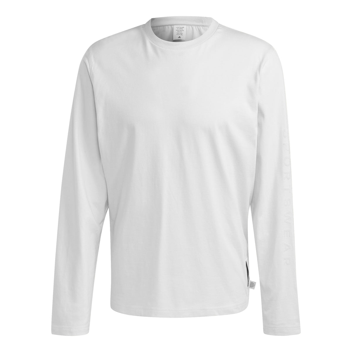 adidas Lounge Long-Sleeve Top S dlouhým rukávem Muži - bílá,
