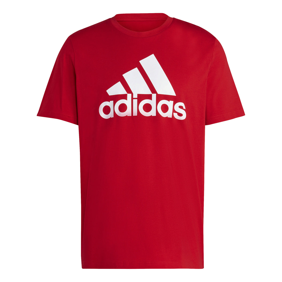 adidas Big Logo Single Jersey Tričko Muži - červená, bílá