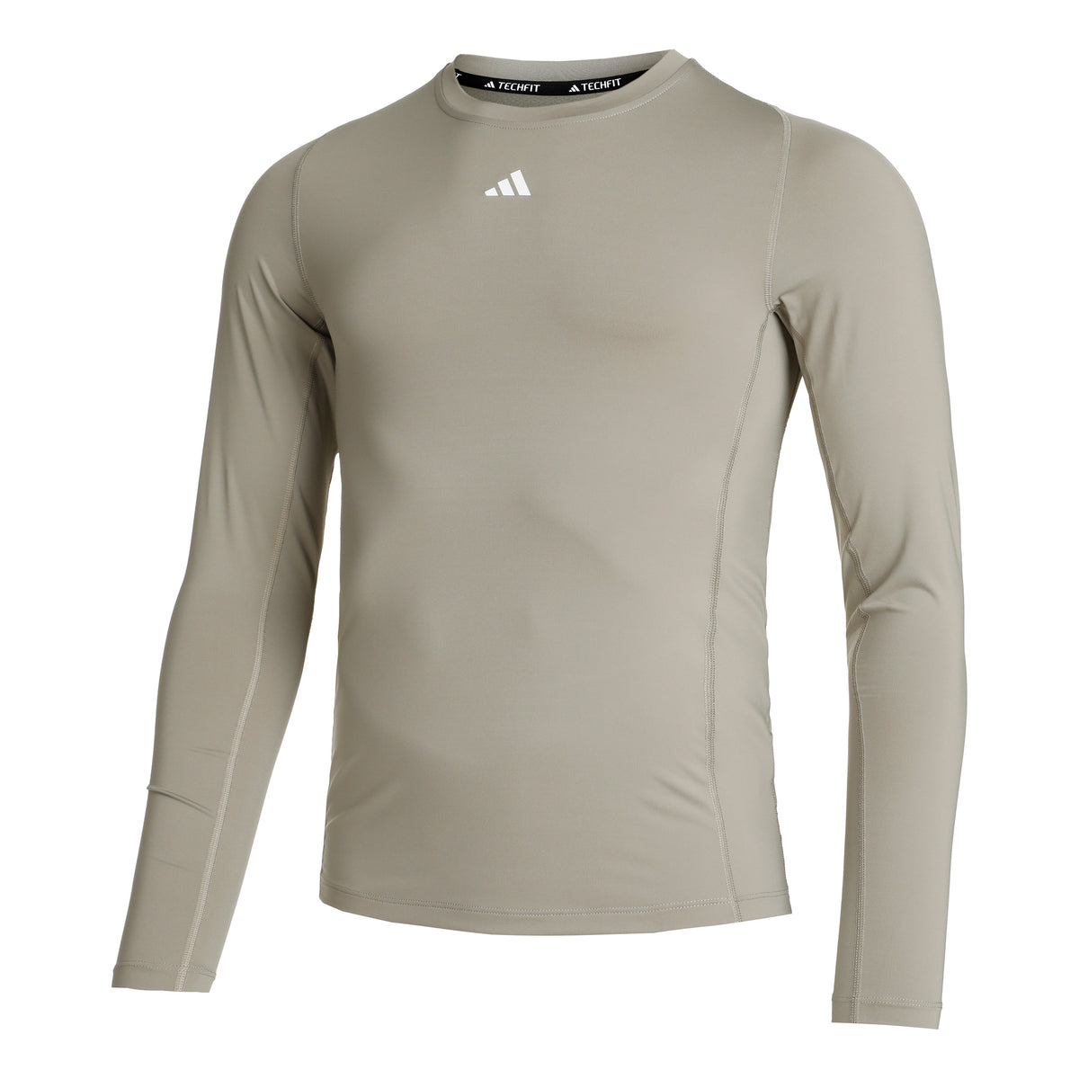 adidas Techfit Training S dlouhým rukávem Muži - olivová,