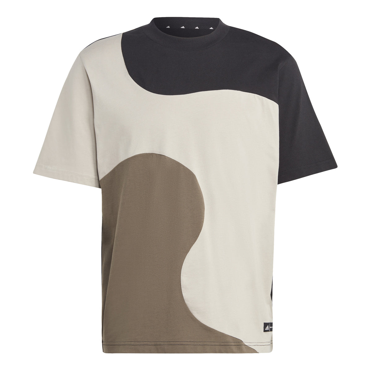 adidas Marimekko Future Icon 3 Stripes Běžecké tričko Muži - hnědá, černá