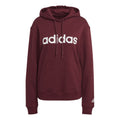Linear French Terry Hoody Dámy - červená, bílá