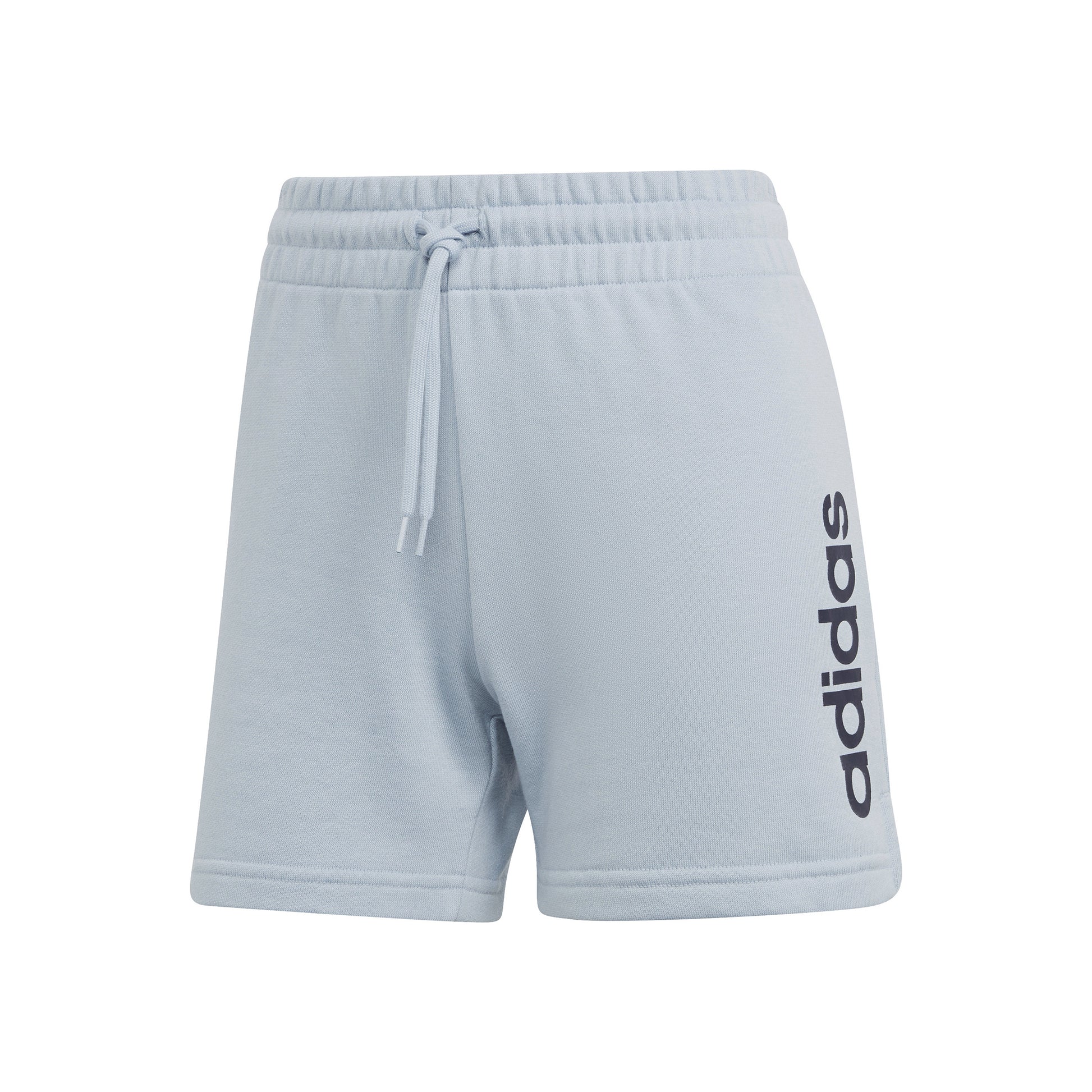 adidas Linear French terry Šortky Dámy - blaugrau, tmavě modrá