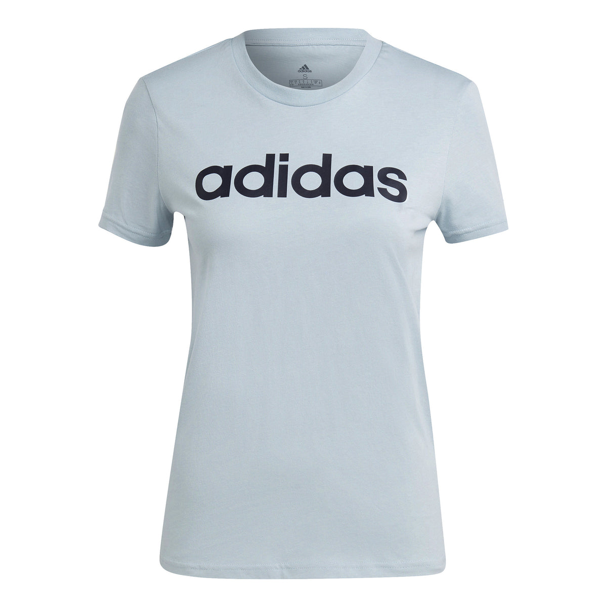 adidas Linear Tričko Dámy - blaugrau, tmavě modrá