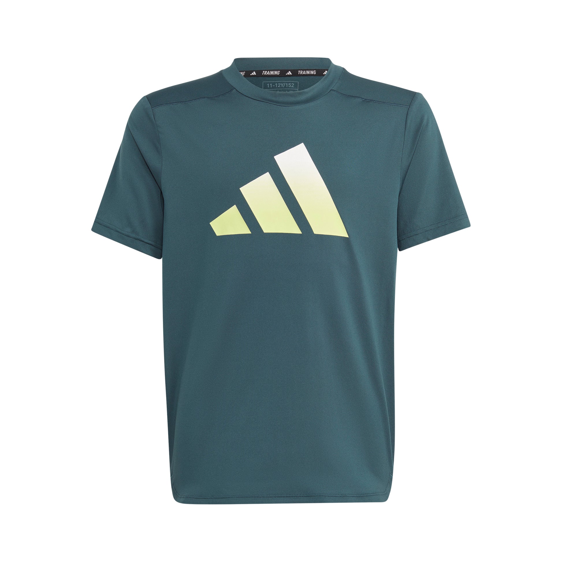 adidas Training Icons Tričko Chlapci - petrolejová, limetková