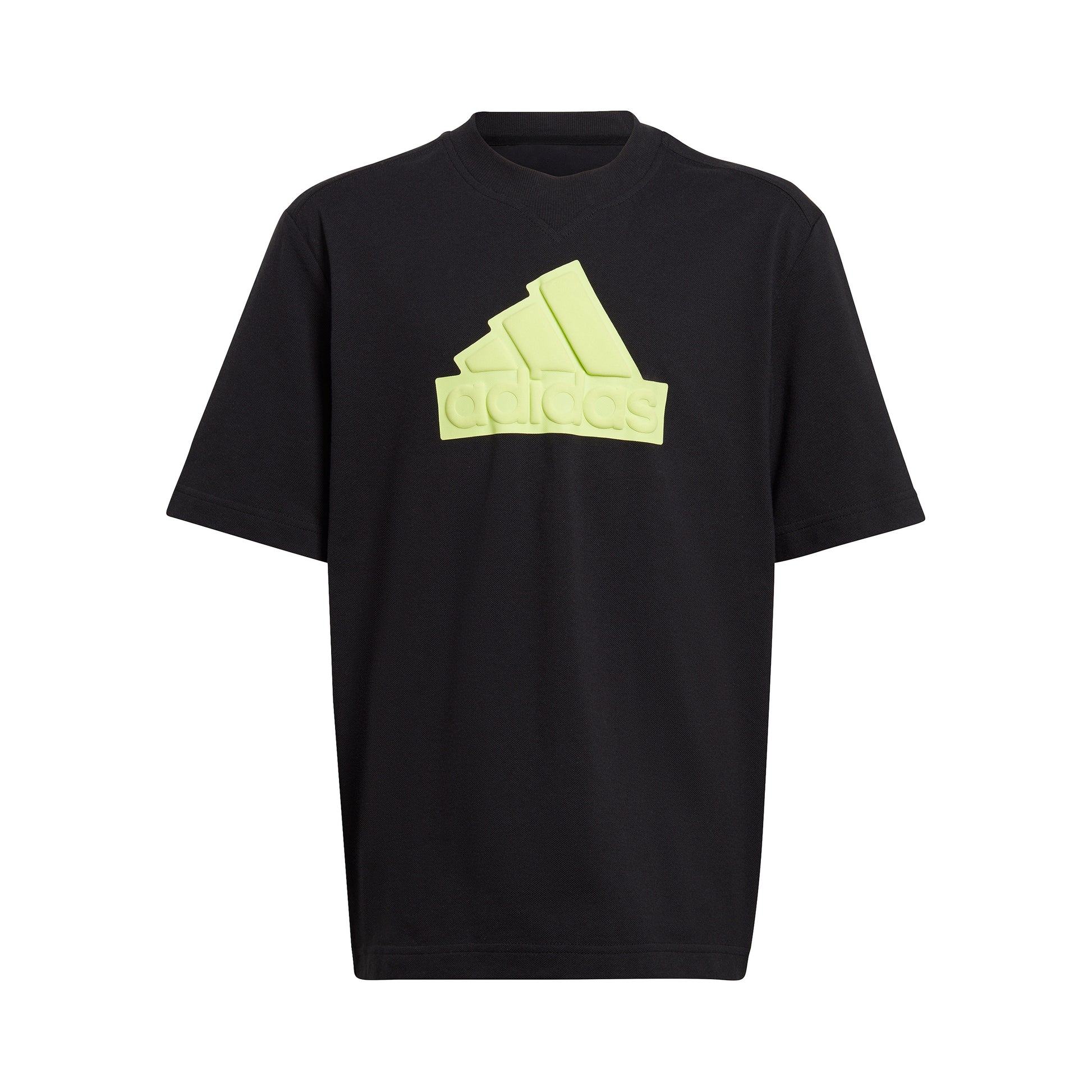 adidas Future Icon Logo Tričko Chlapci - černá, limetková