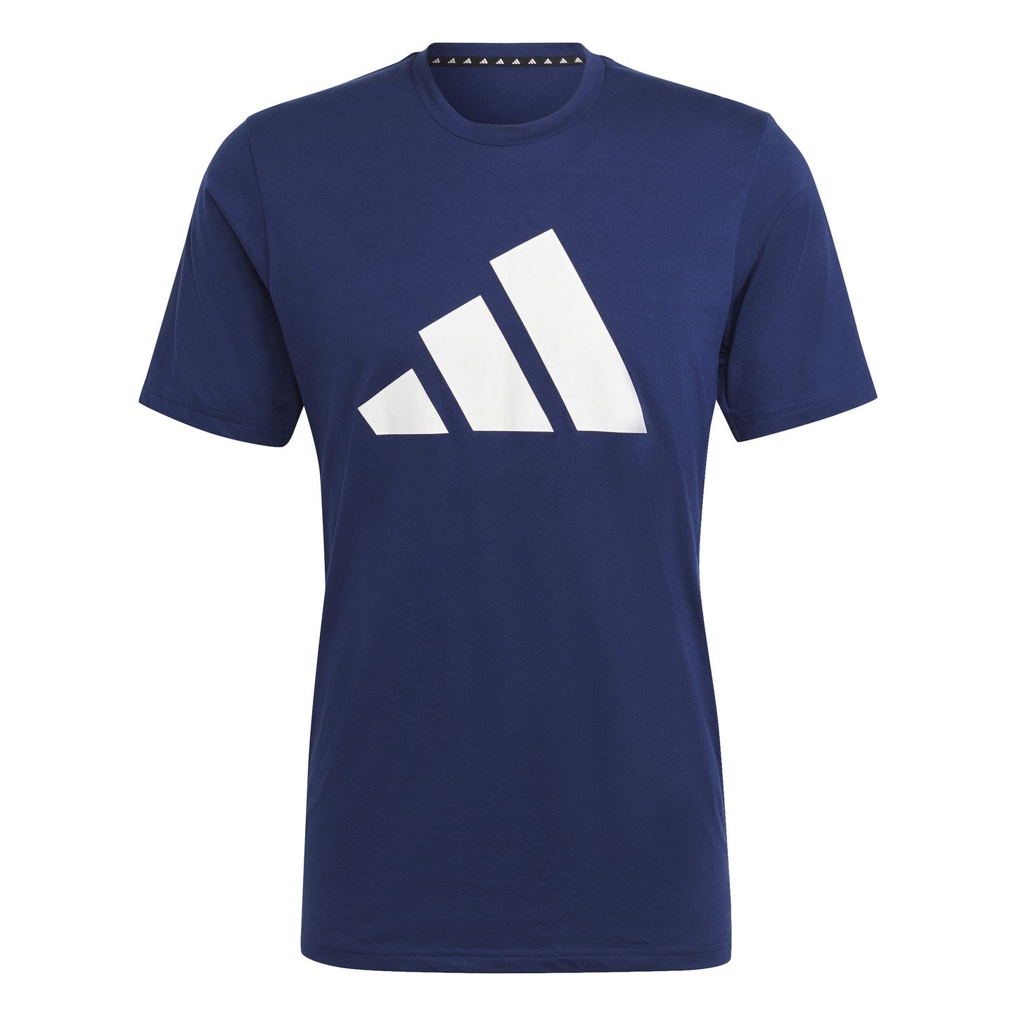 adidas Training Essential Feel Ready Logo Tričko Muži-Tmavě Modrá,Bílá