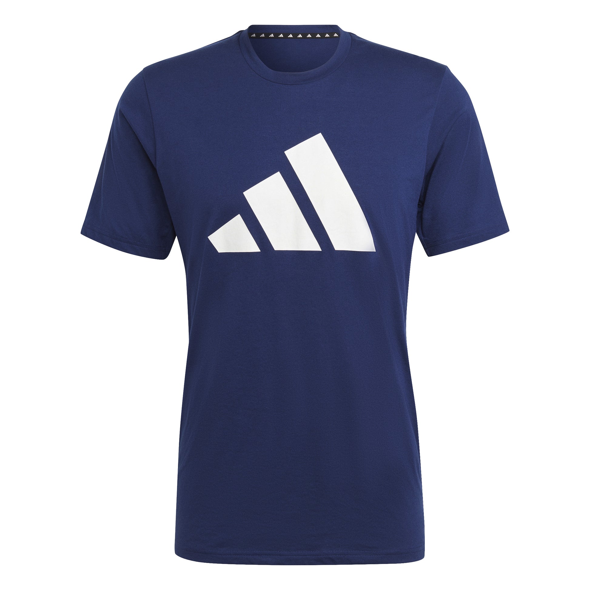 adidas Training Essential Feel Ready Logo Tričko Muži-Tmavě Modrá,Bílá