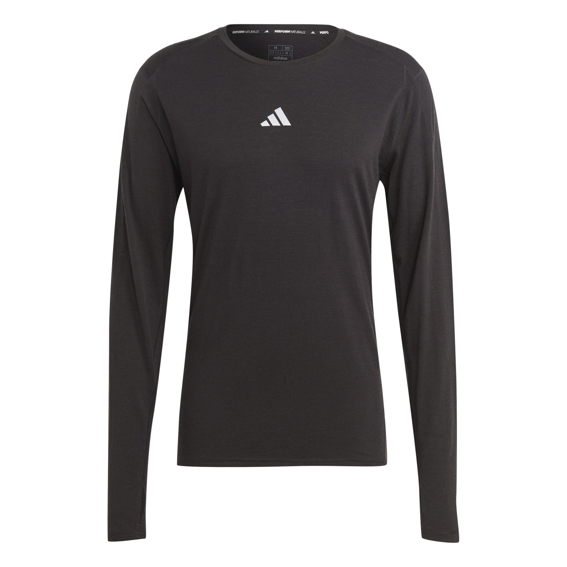adidas Ultimate Cold Ready Merino S dlouhým rukávem Muži - černá,