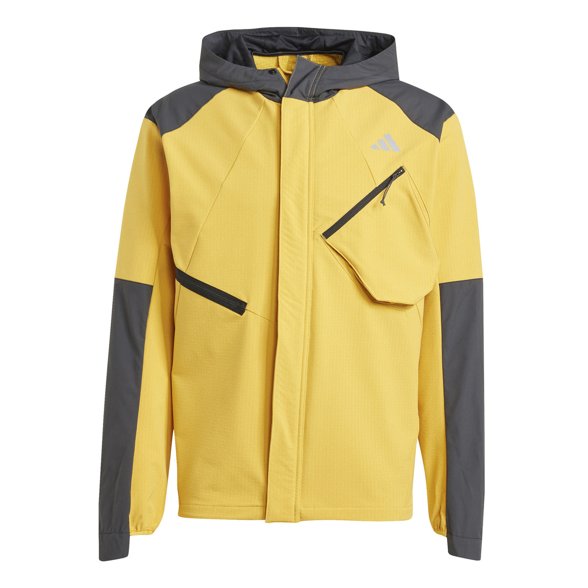adidas Ultimate Cold Ready Běžecká bunda Muži - žluto-zlatá, černá