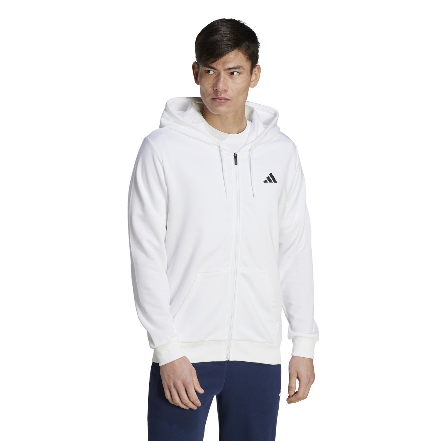 adidas Club Mikina s kapucí Muži - bílá,