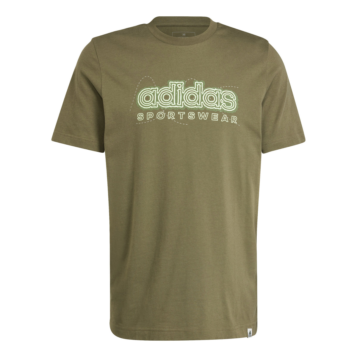 adidas Growth SPW Tričko Muži - olivová,