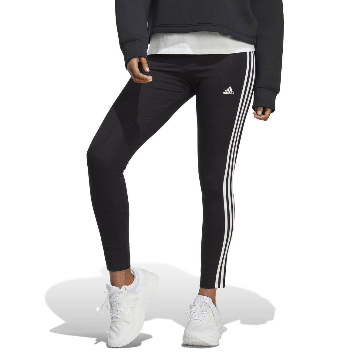 adidas 3Stripes Těsné Dámy - černá, bílá
