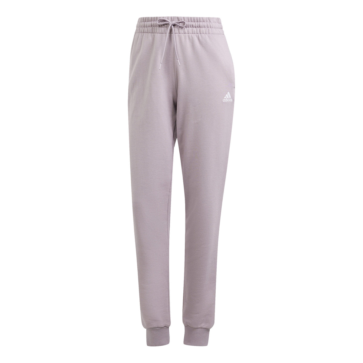 adidas Essentials Linear French Terry Tréninkové kalhoty Dámy - šeříková, bílá