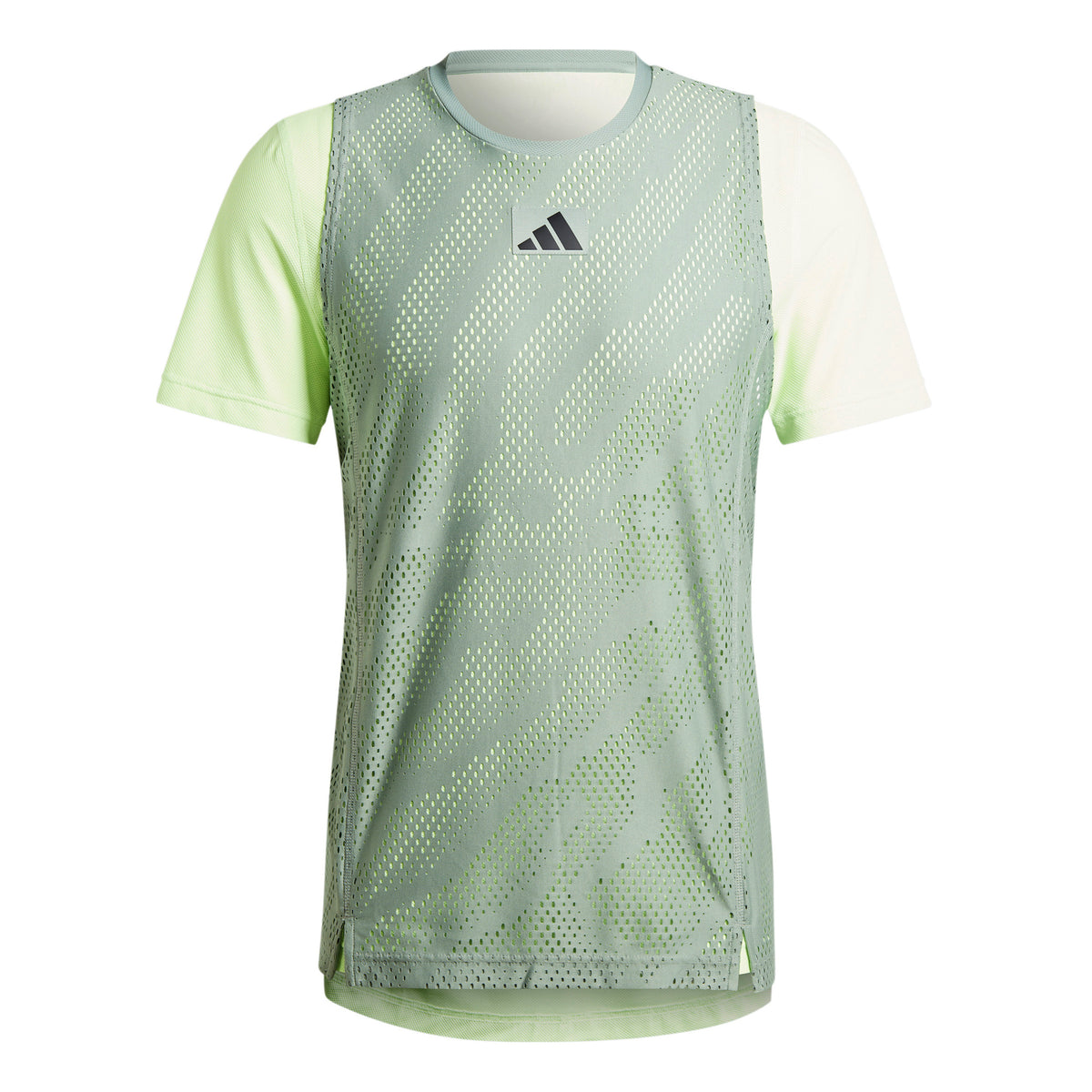 adidas Mesh Pro Tričko Muži-Světle Zelená,Limetková