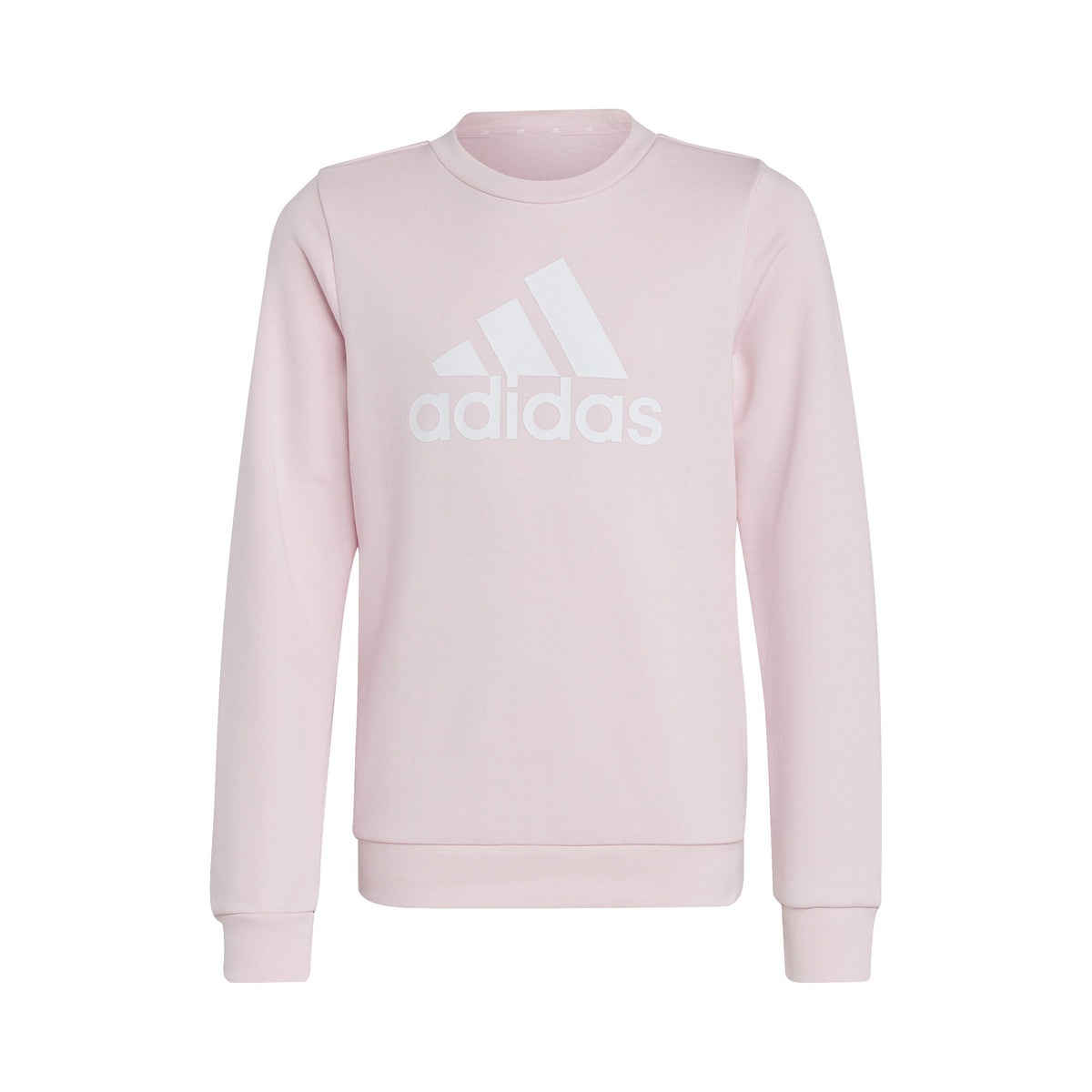 adidas Big Logo Mikina Dívky - růžová,