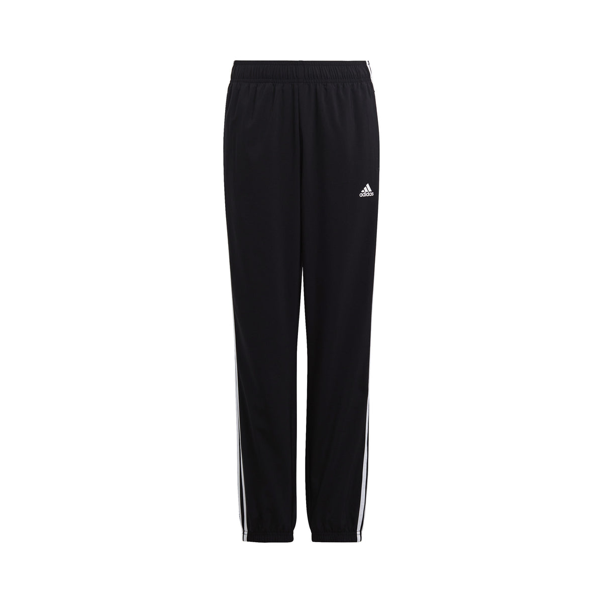adidas 3Stripes Woven Tréninkové kalhoty Chlapci - černá, bílá