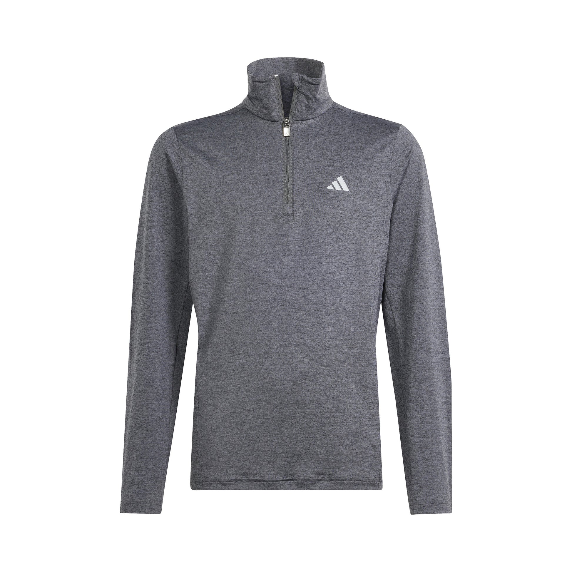 adidas Half-Zip S dlouhým rukávem Chlapci - šedá,