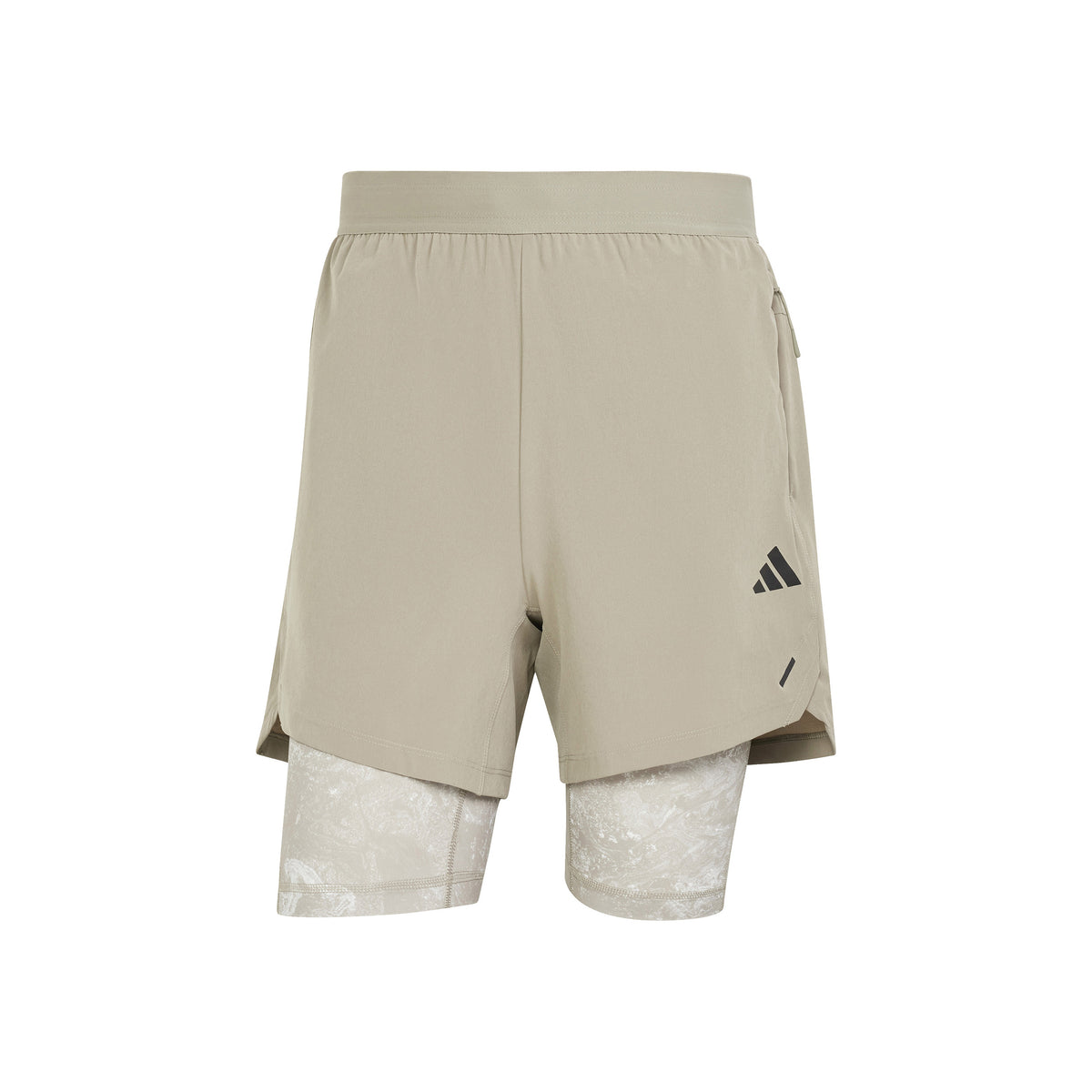 adidas Woven Power 2in1 Šortky Muži - béžová,