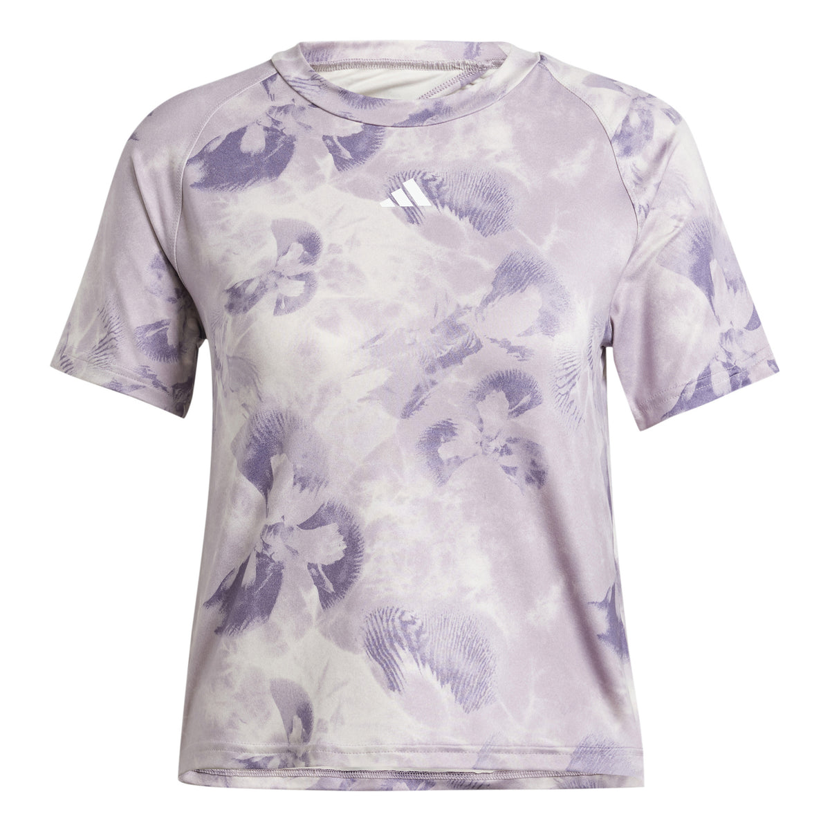 adidas AOP Flower Tričko Dámy - šeříková, vícebarevné