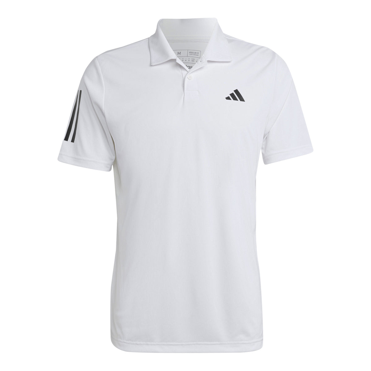 adidas Club 3-Stripes Pólo Muži - bílá, černá