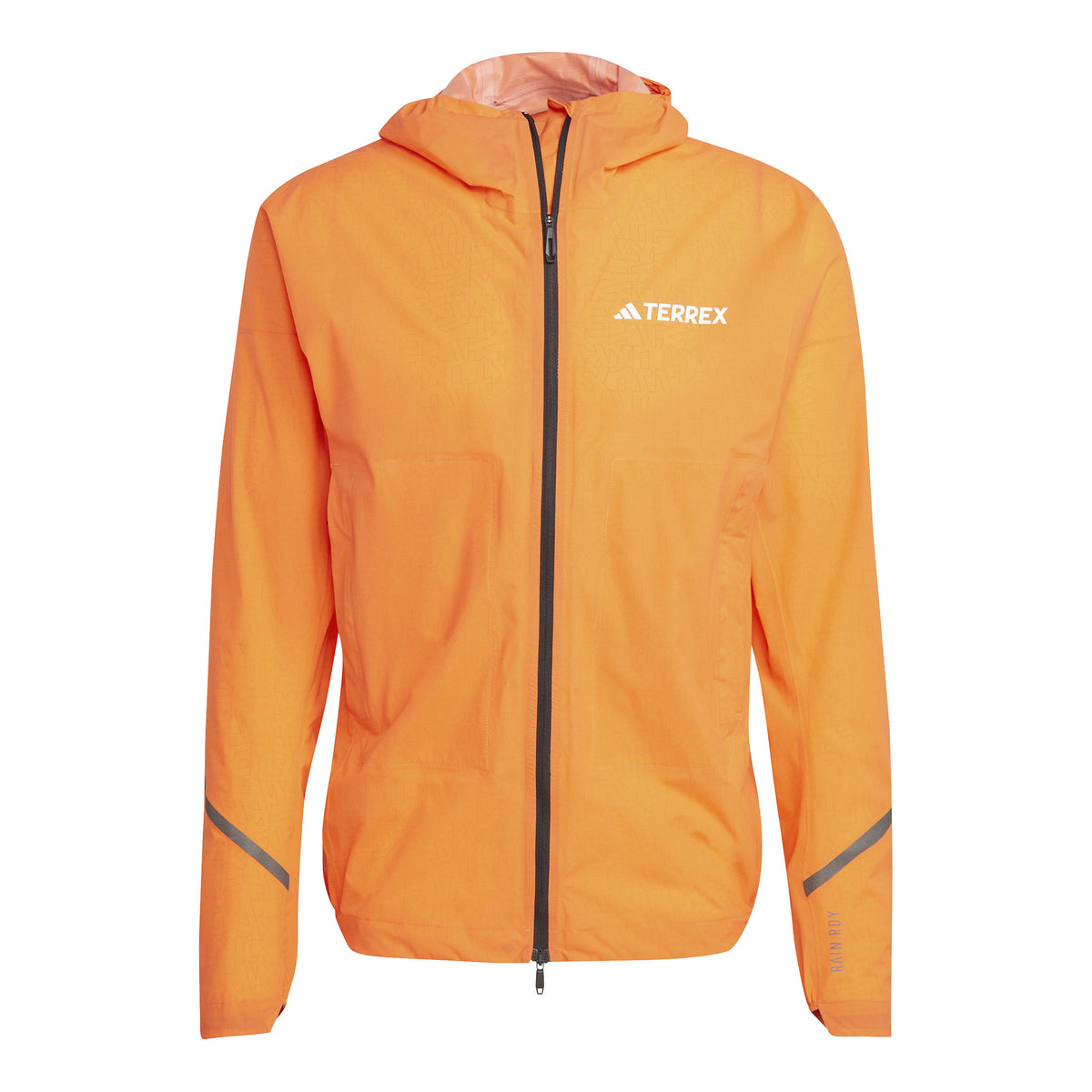 adidas Terrex XPR Light Rain Běžecká bunda Muži - neonově oranžová,