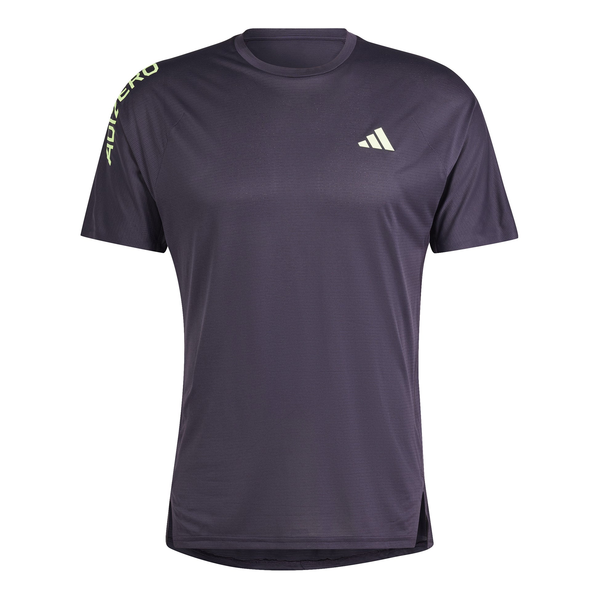 adidas Adizero Běžecké tričko Muži - fialová, světle zelená