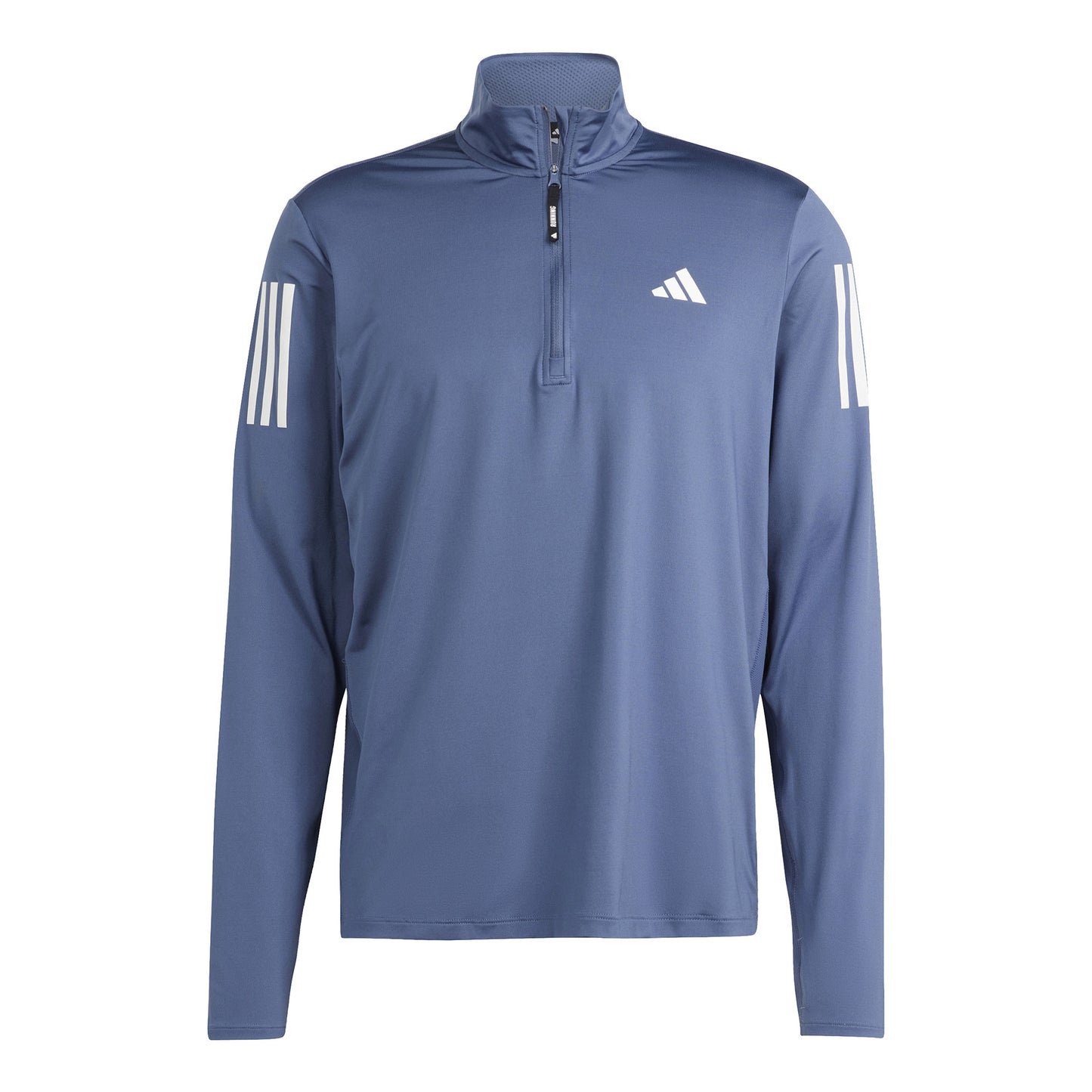 adidas Own The Run B Half-Zip S dlouhým rukávem Muži - blaugrau,