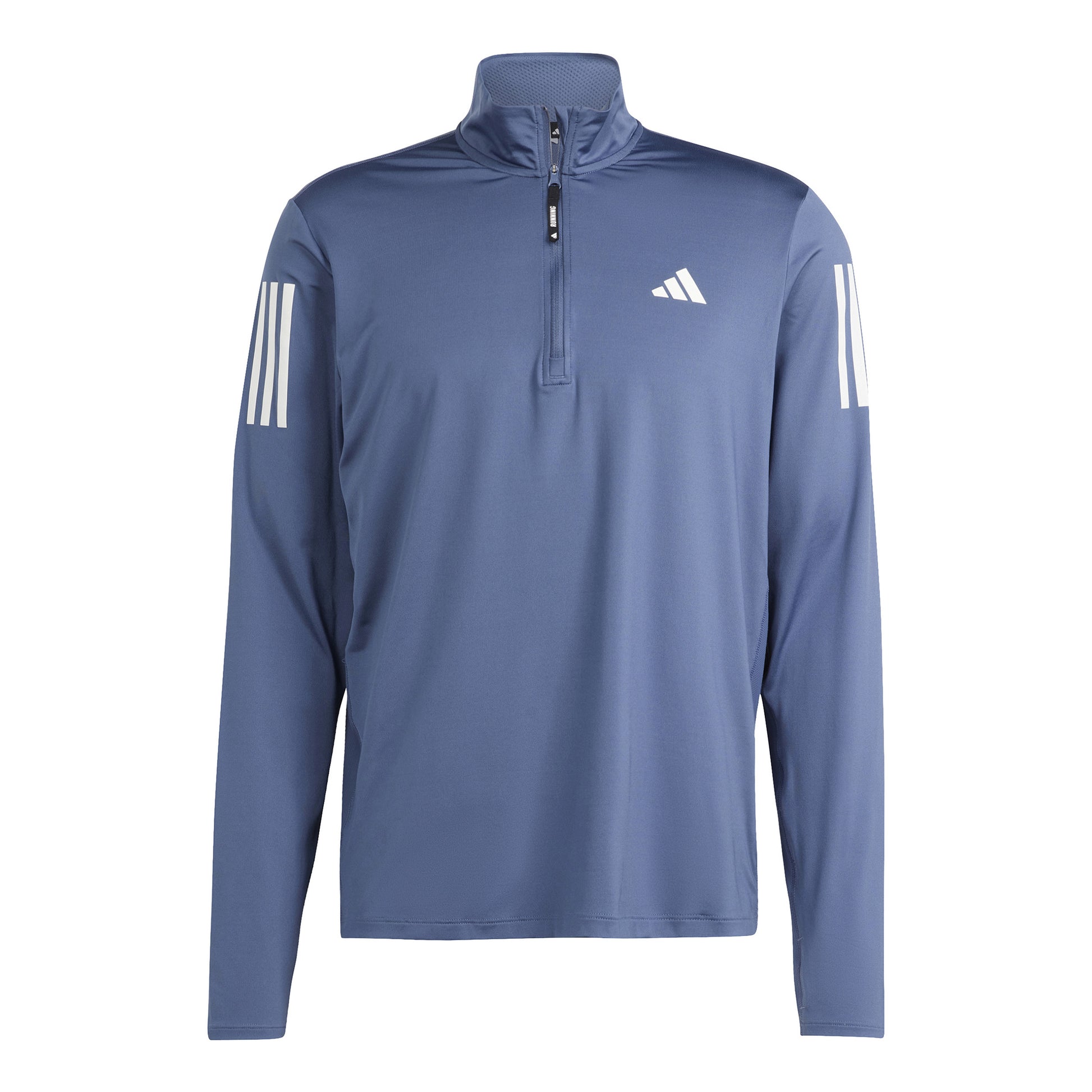 adidas Own The Run B Half-Zip S dlouhým rukávem Muži - blaugrau,