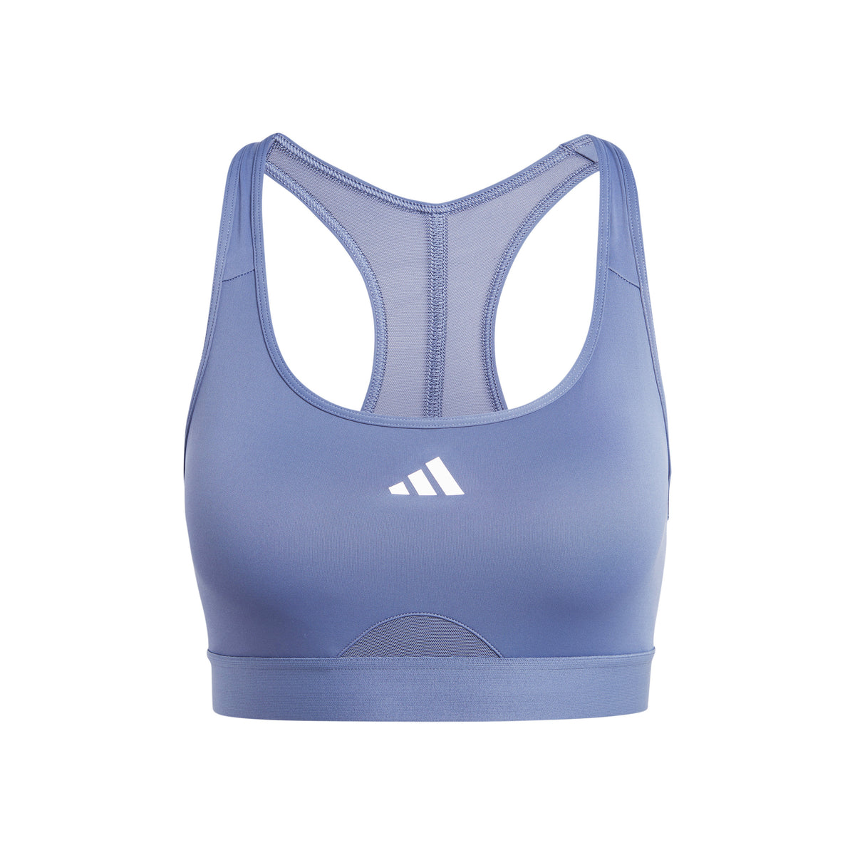 adidas PWRCT Medium Support Sportovní podprsenka Dámy - blaugrau
