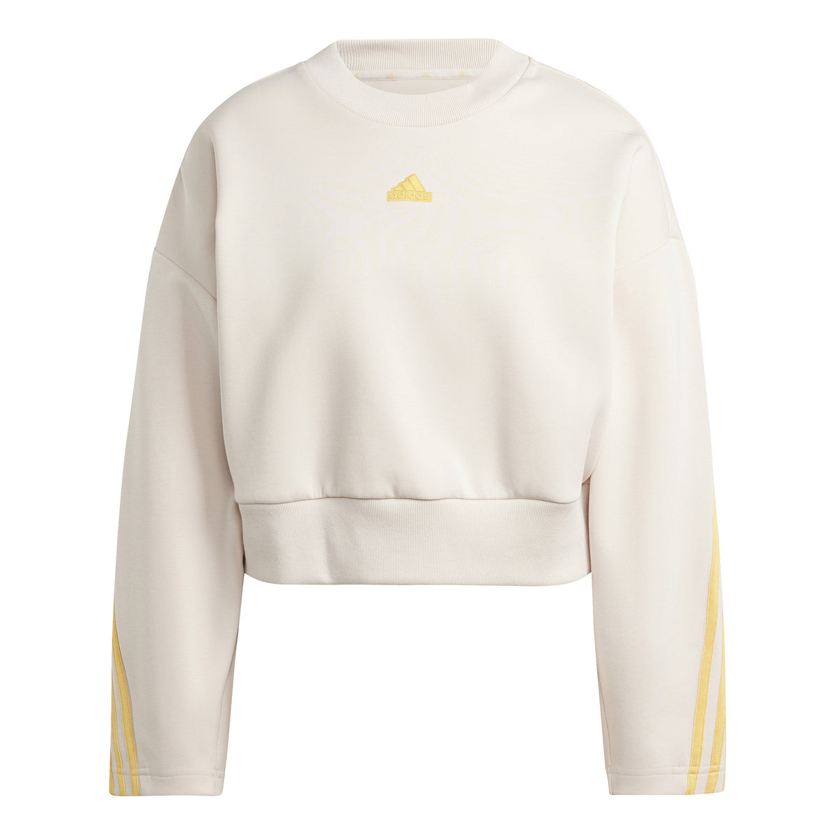 adidas Future Icon 3 Stripes Mikina Dámy - béžová, žlutá