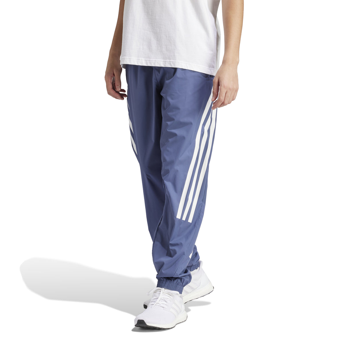 adidas Future Icon Woven Tréninkové kalhoty Muži - modrá, bílá
