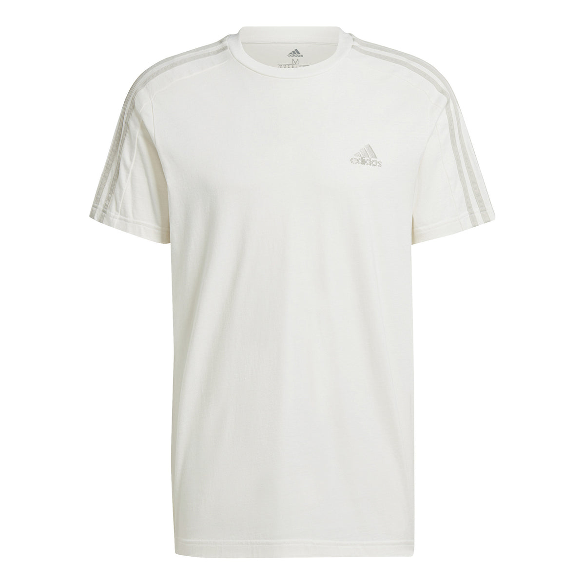 adidas 3Stripes Tričko Muži - krémová