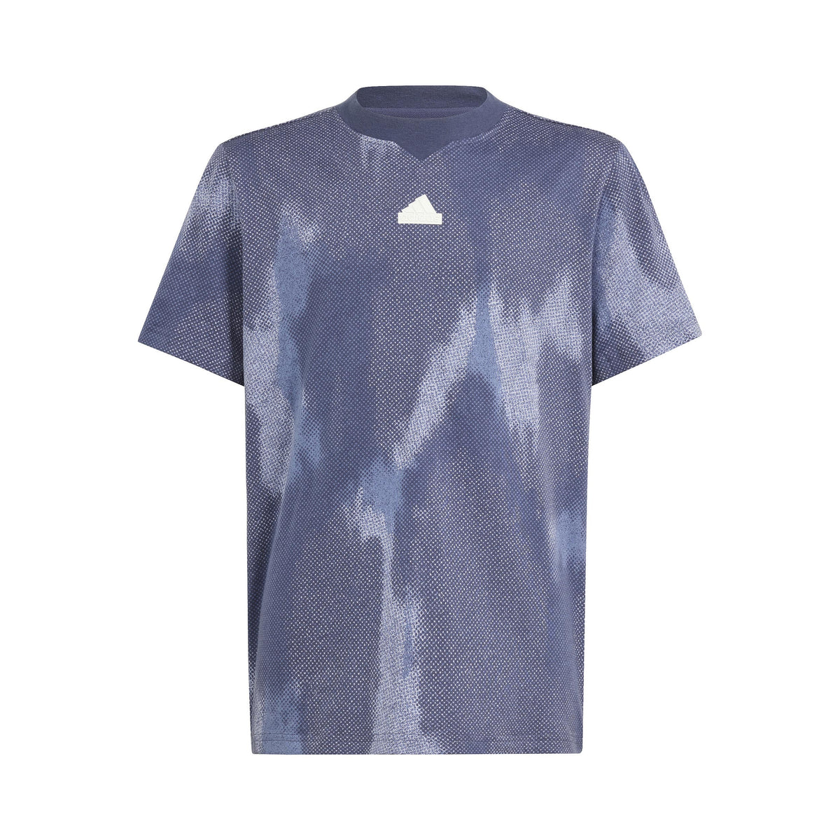 adidas Future Icon All Over Print Tee Tričko Chlapci - tmavě šedá,