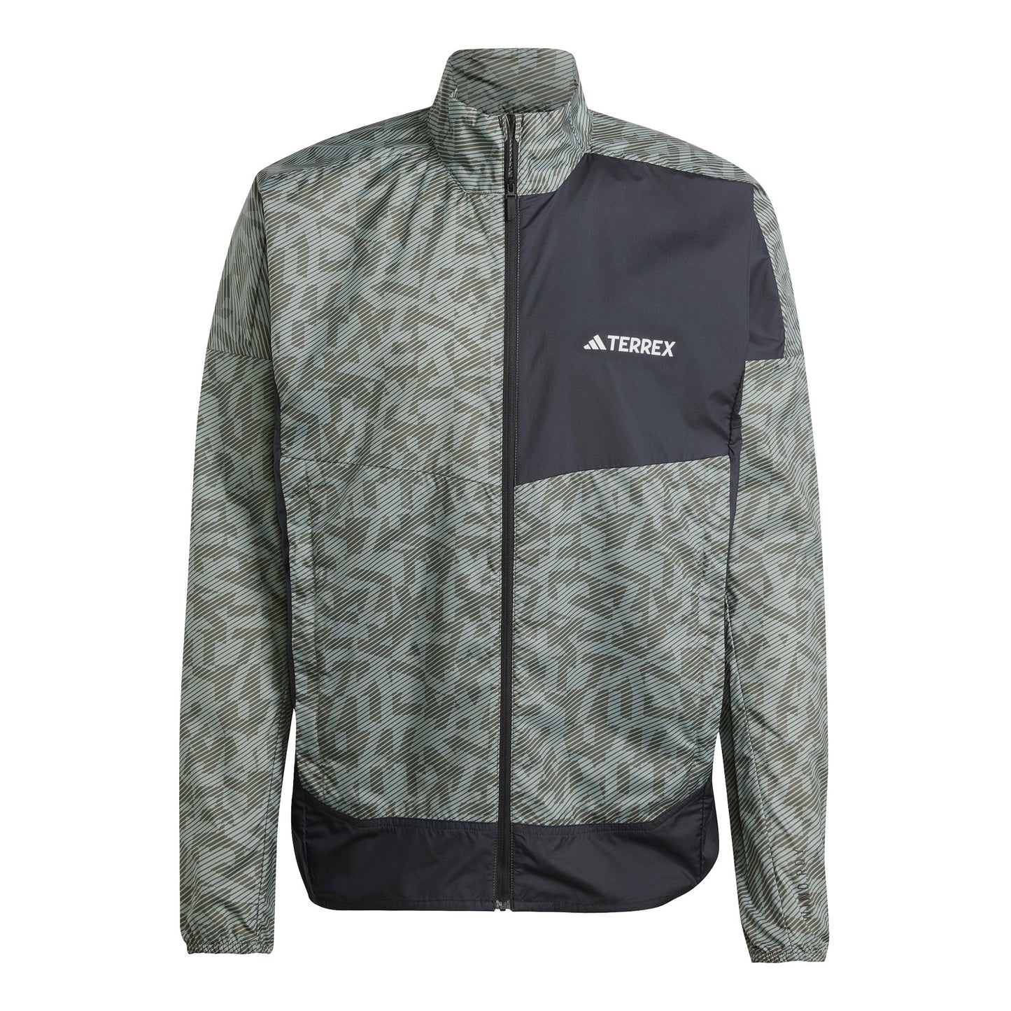 adidas Terrex Trail Wind Běžecká Bunda Muži-Olivová