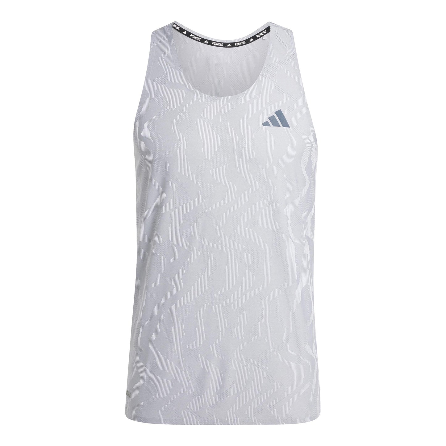 adidas Ultimate Engineered Běžecké Tričko Muži-Stříbrná