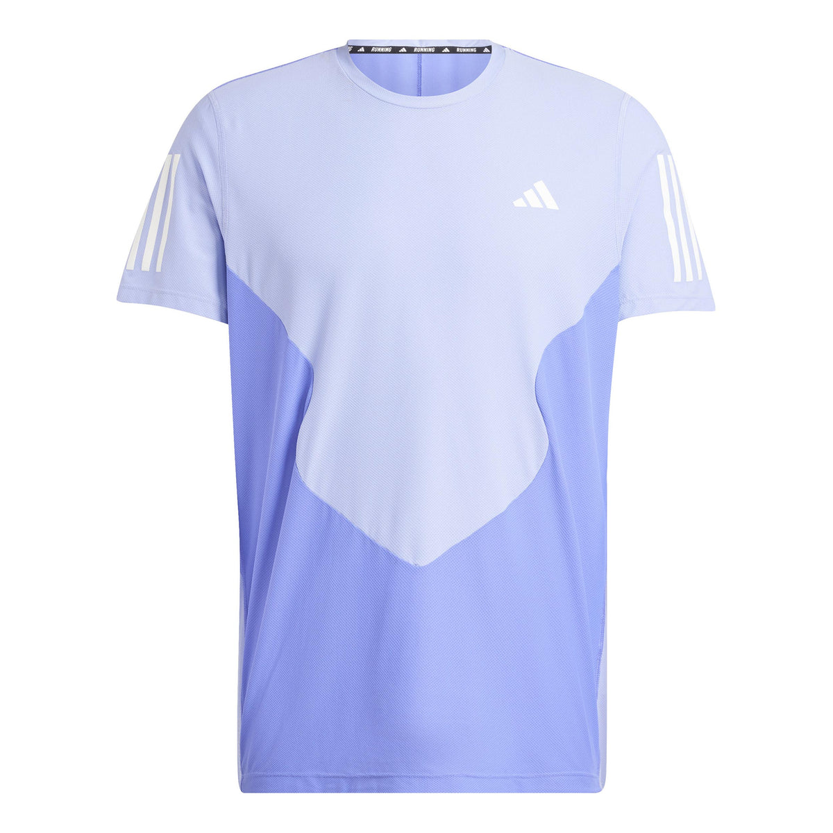 adidas Own the Run Běžecké tričko Muži - modrá,