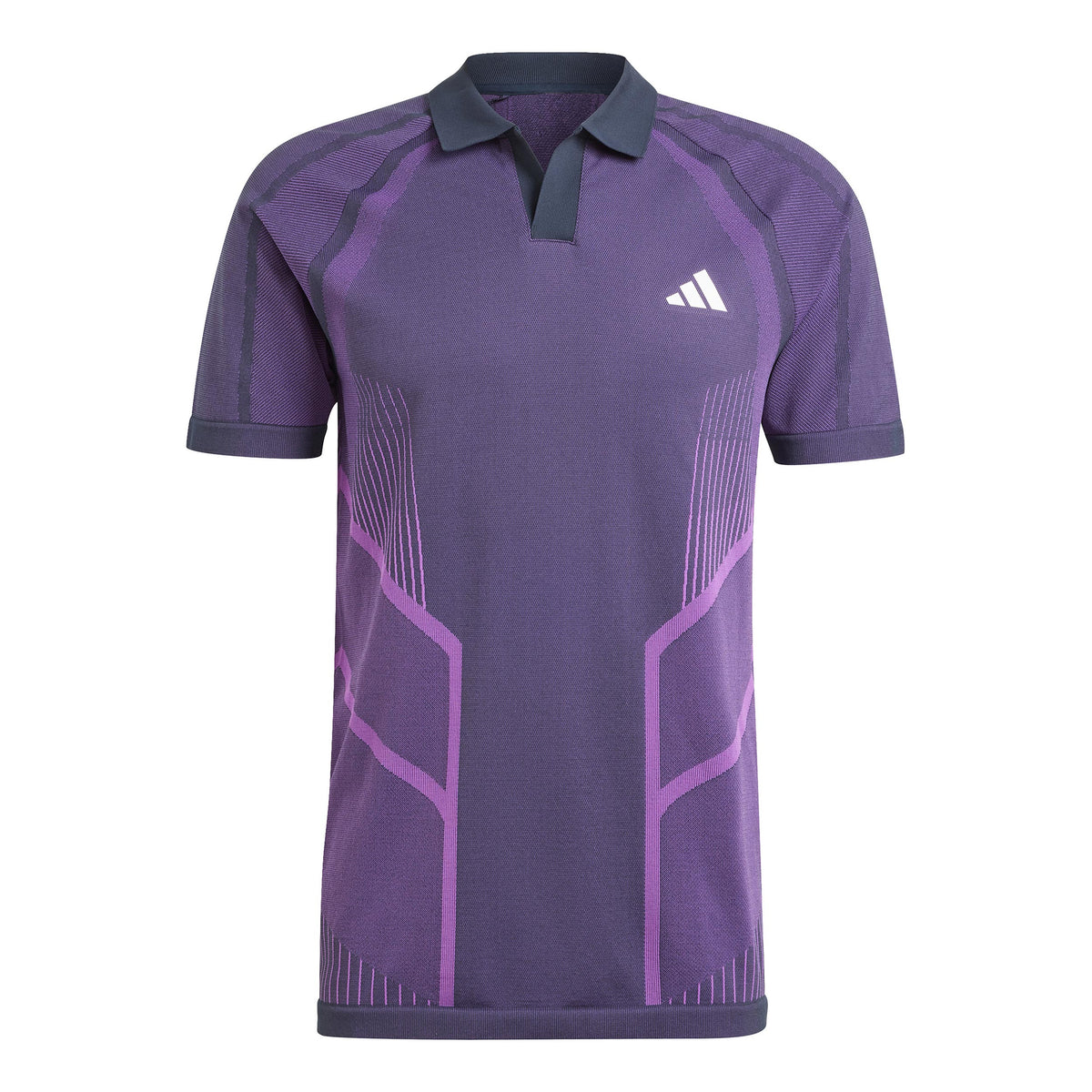 adidas Seamless Pro Pólo Muži-Fialová,Berry