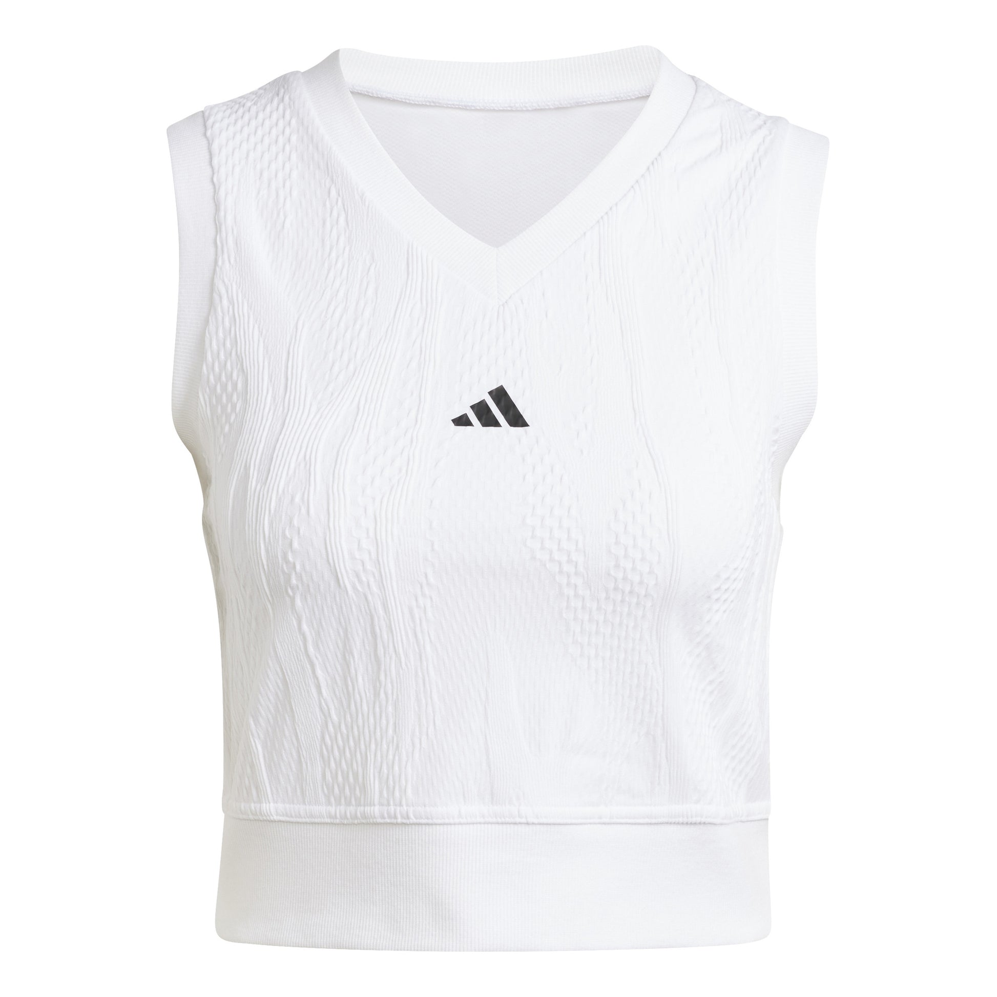adidas Crop Pro Sportovní tílko Dámy - bílá,