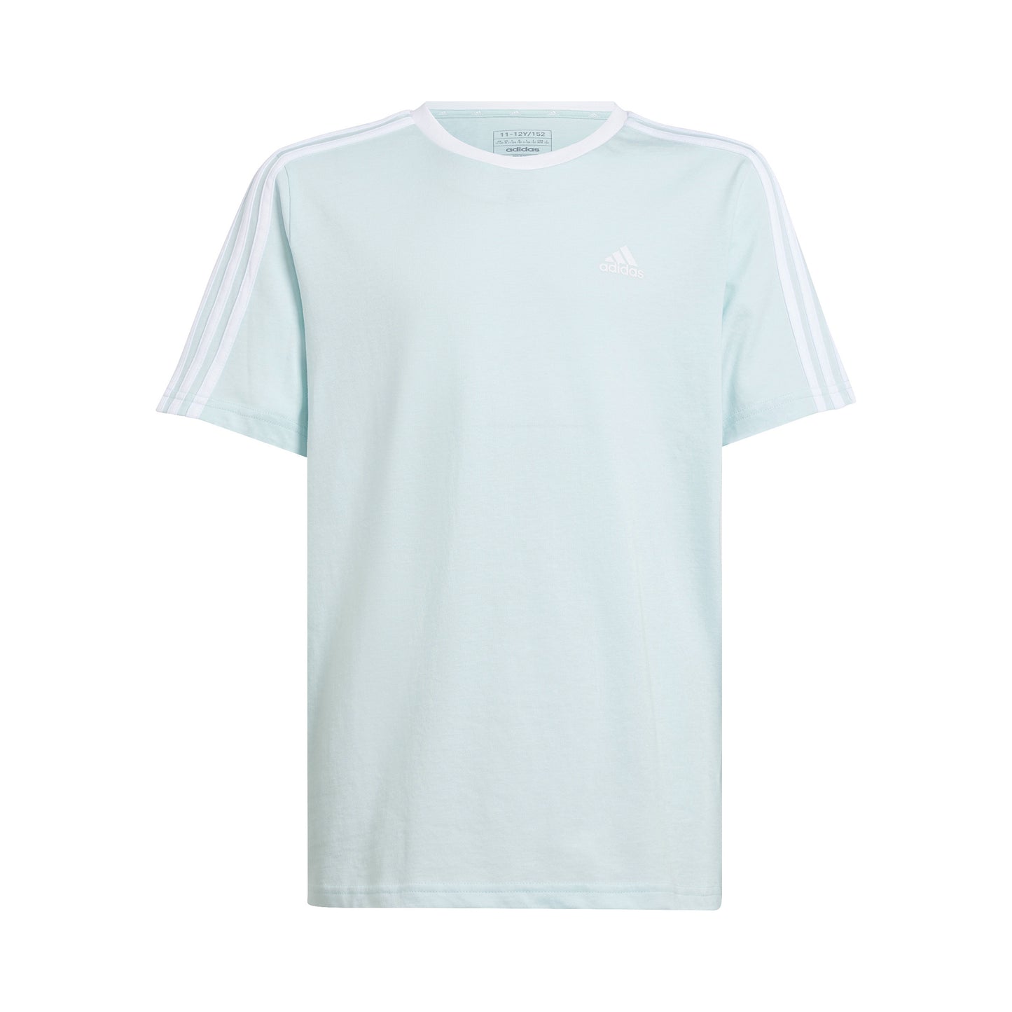 adidas 3Stripes BF Tričko Dívky - mint, bílá