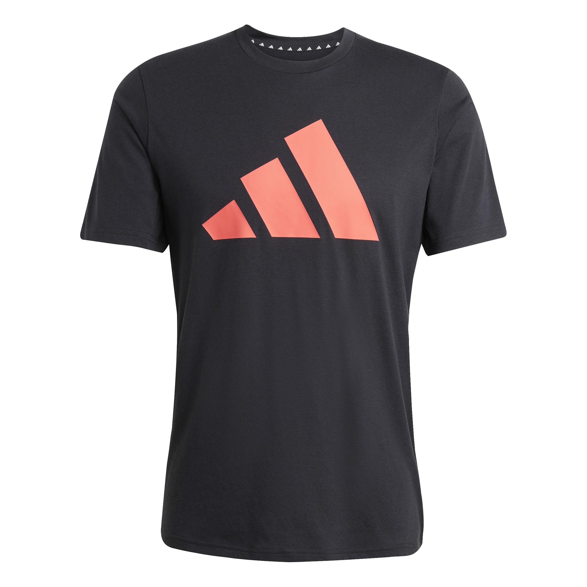 adidas Essentials Feel Ready Logo Tričko Muži - černá, korálová