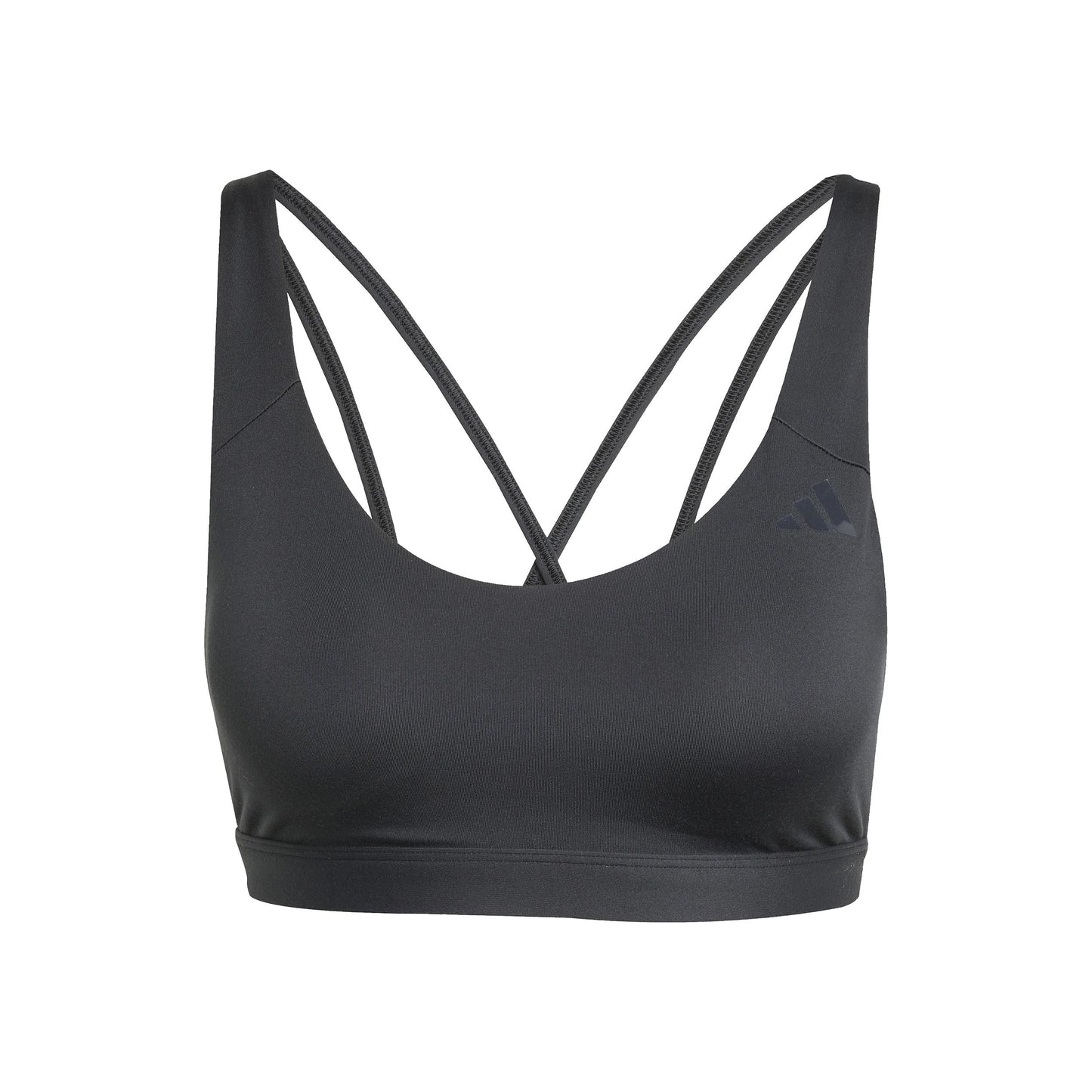 adidas All Me Essentials Mid Support Sportovní podprsenka Dámy - černá