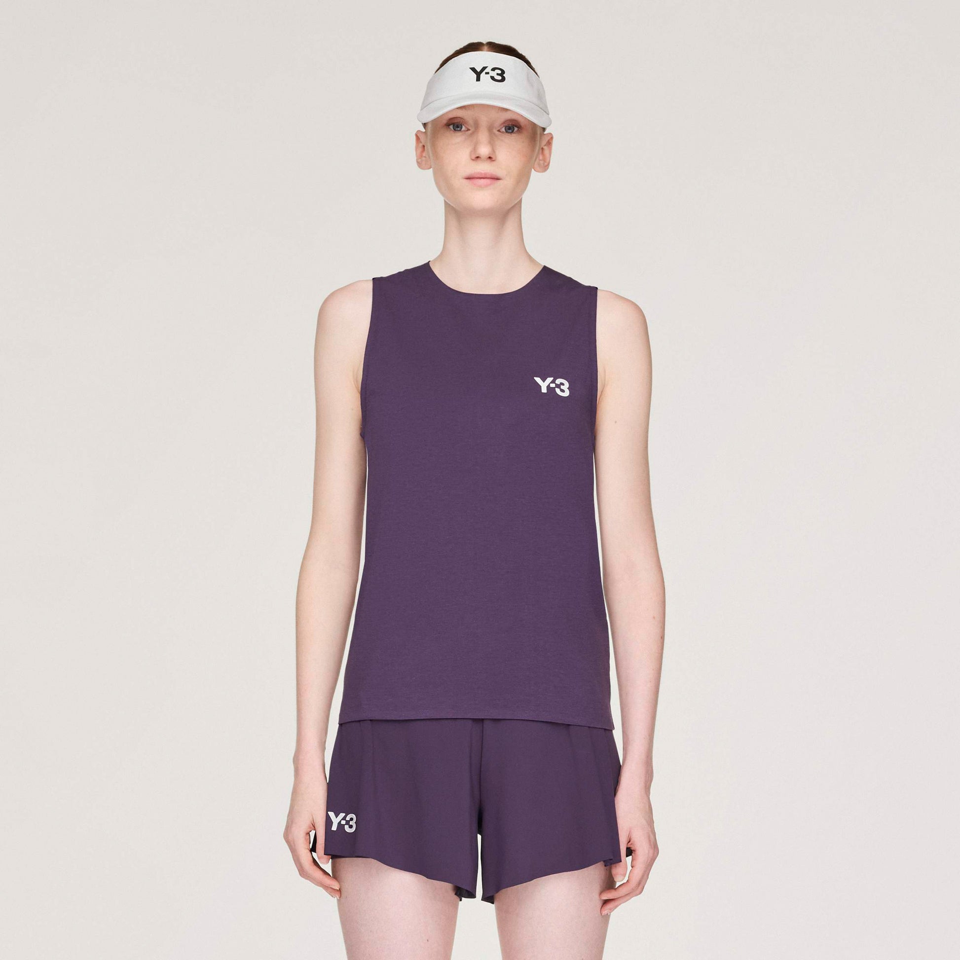 adidas Y-3 Match Sportovní Tílko Dámy-Fialová