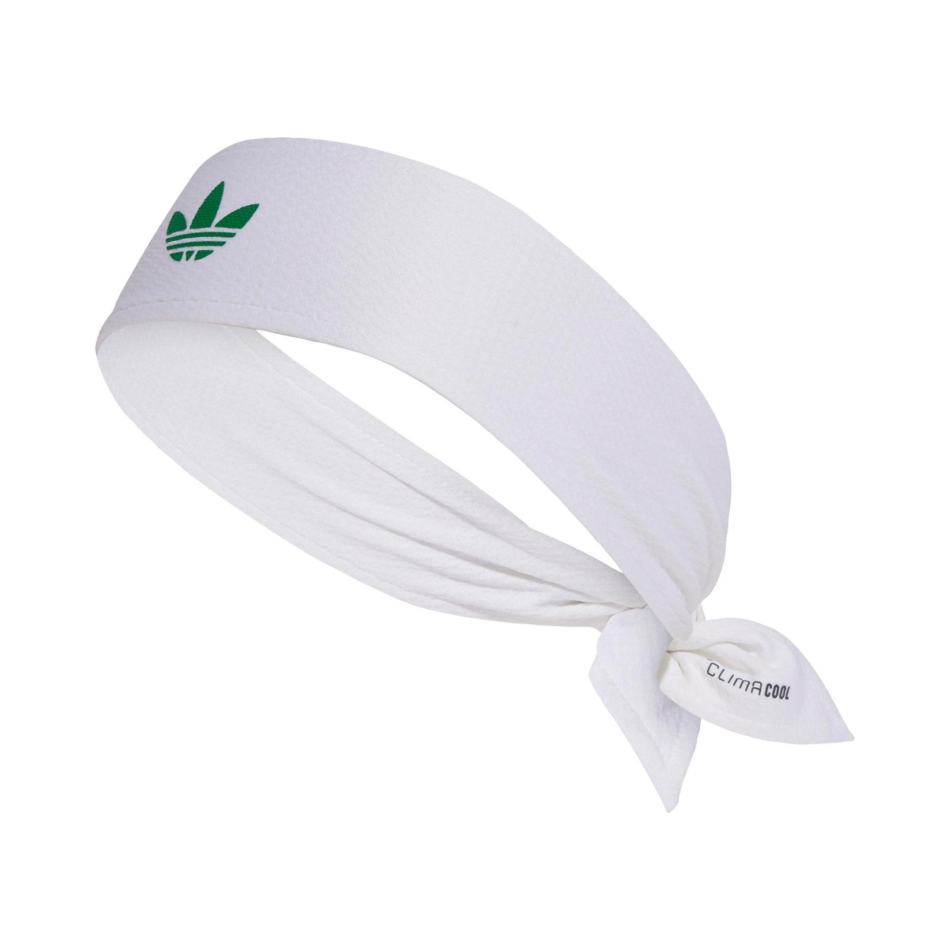 adidas Tieband Bandana Unisex - bílá, zelená