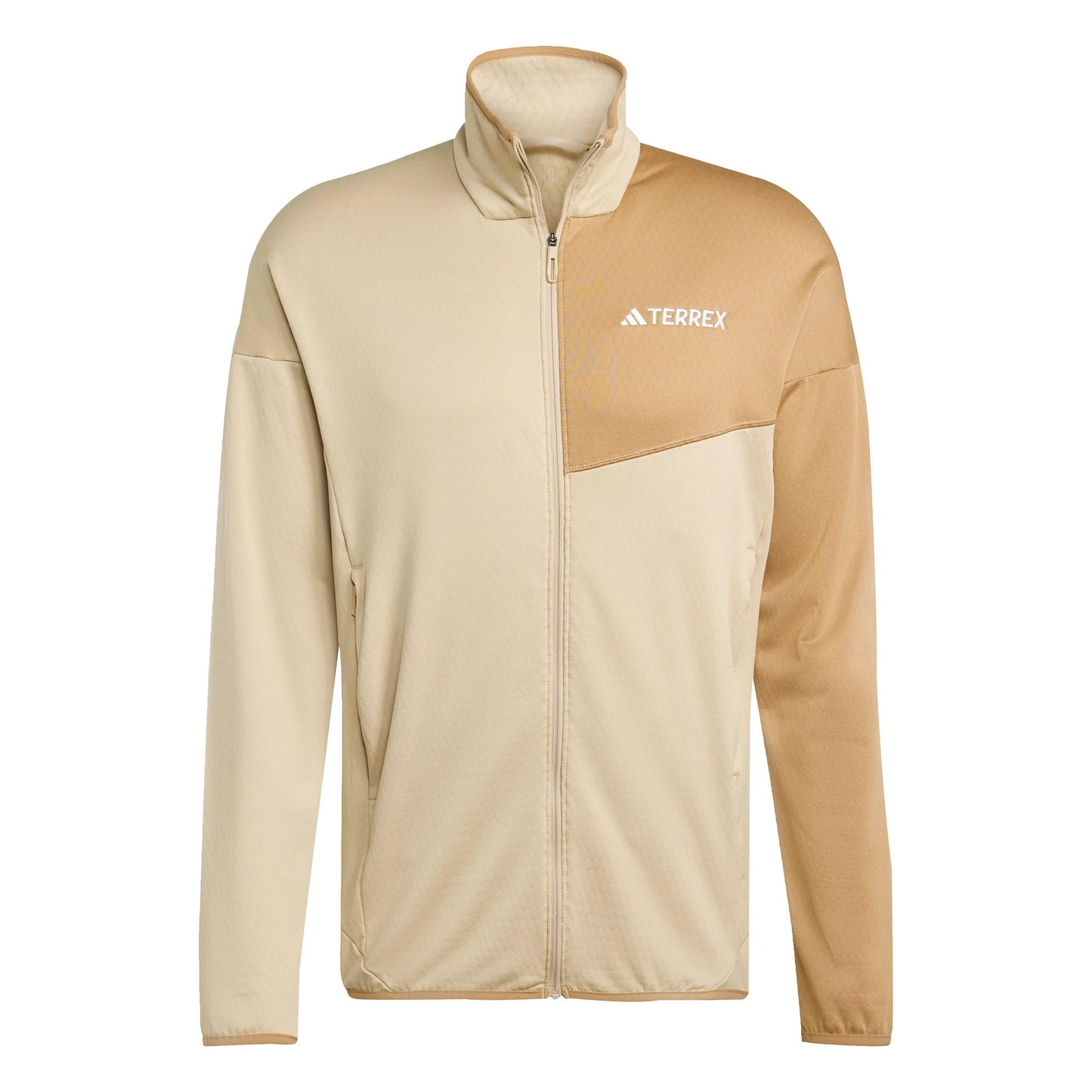 adidas Terrex XPR Light Fleece Běžecká Bunda Muži-Krémová