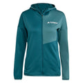 Terrex XPR Light Fleece Běžecká Bunda Dámy-Petrolejová
